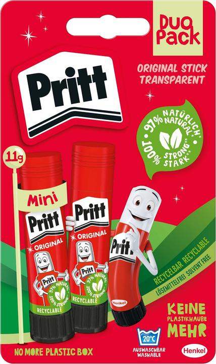 Produktbild Pritt Klebestift 11 g, 2 Stück