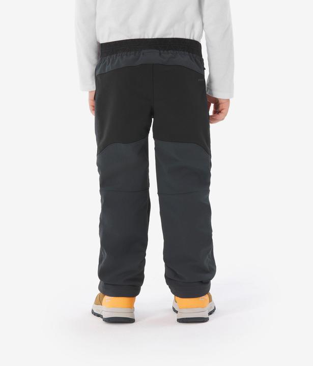 Image du produit Quechua Pantalon softshell de randonnée enfant 2-6 ans, MH900 noir (122)