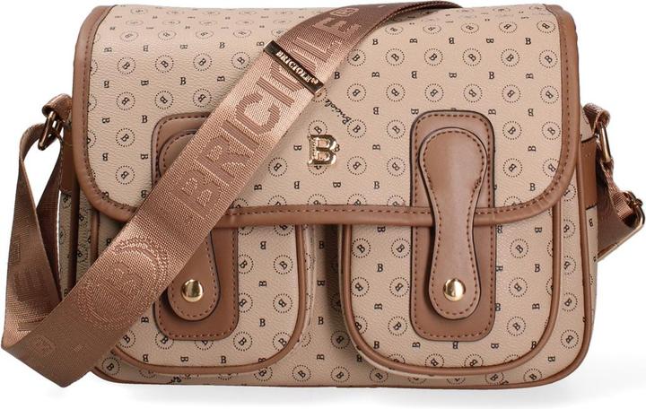 Actual product image Briciole Damen Umhängetasche - Modell Aurielle Elite - 100% Polyurethan - 29.0 X 18.0 X 12.0 Cm