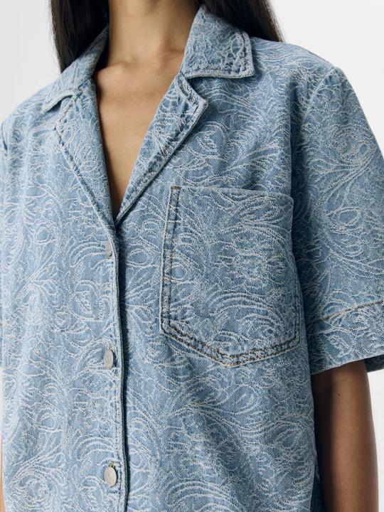 Image du produit Object Detailed Jeanshemd (L)