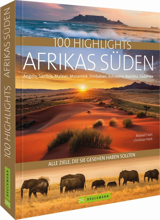 Produktbild 100 Highlights Afrikas Süden (Deutsch, Roland F. Karl, 2018)