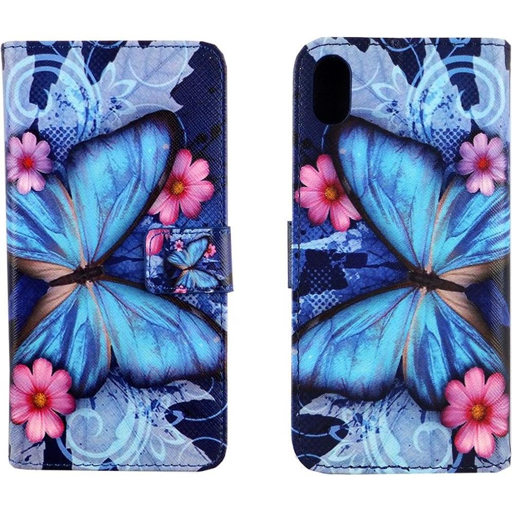 König Design Hülle Handy Schutz für Apple iPhone XS Case Cover Tasche Wallet Etui Handyhülle (Apple iPhone XS), Smartpho...