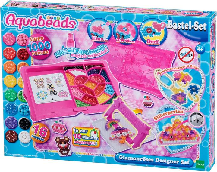 Aquabeads Glamouröses Designer Set (1000 Perlen)