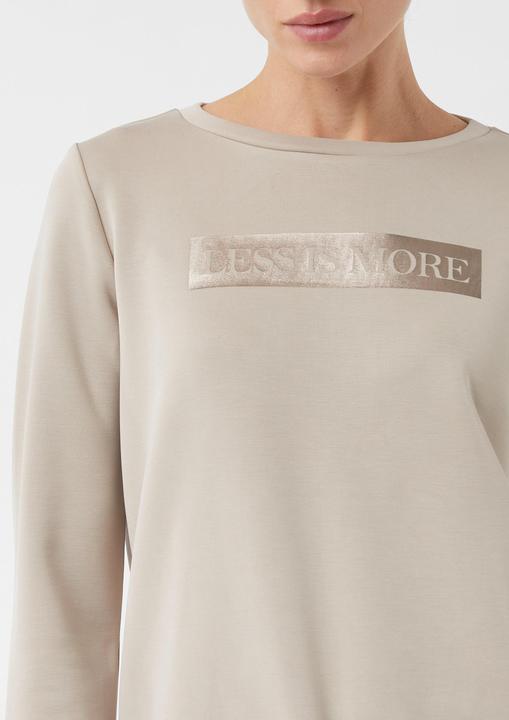 Produktbild Comma Sweatshirt Weiches Sweatshirt mit Artwork und Schnürung (40)