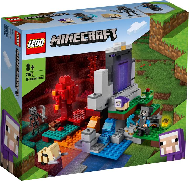 Produktbild LEGO Das zerstörte Portal (21172, LEGO Minecraft)