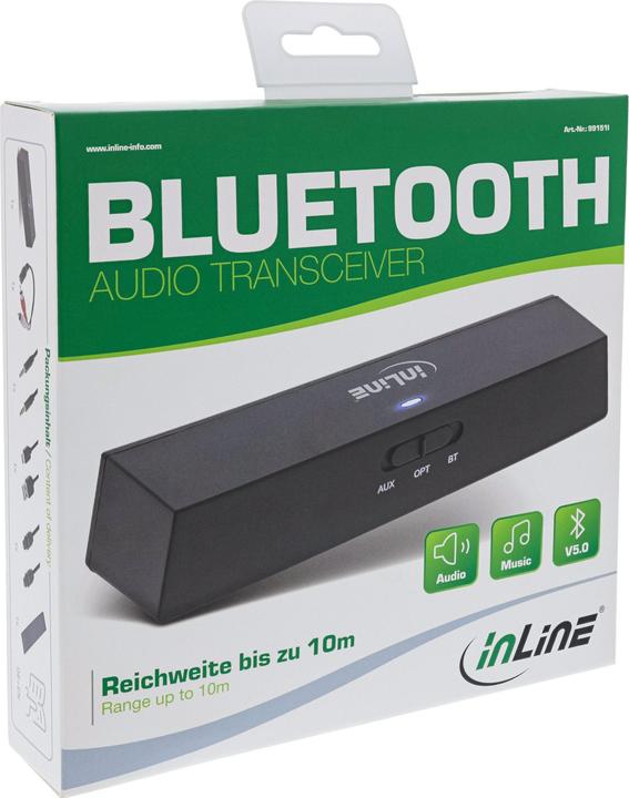 Produktbild InLine Bluetooth Audio Transceiver (Sender & Empfänger)