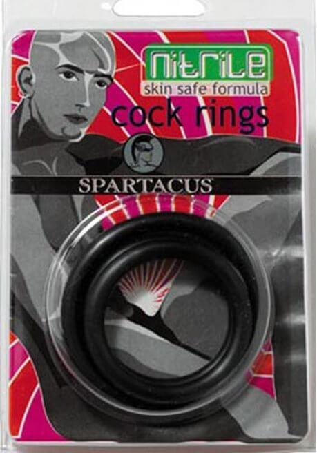 Immagine prodotto Spartacus Set di cockring nero