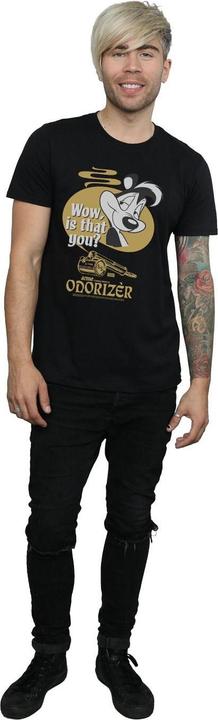 Actual product image Looney Tunes Mens Odorizer Pepe Le Pew Cotton T-Shirt (3XL)