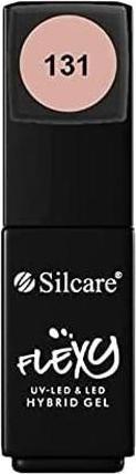 Immagine prodotto Silcare Flexy Hybrid Gel Lacca ibrida 131 4,5G (Nude, Smalto per unghie effetto gel)