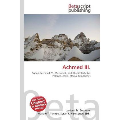 Achmed III., Fachbücher