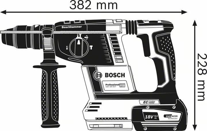 Produktbild Bosch Professional GBH 18V-26F (Akkubetrieb)