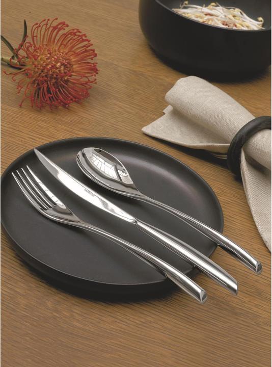 Produktbild Sambonet Besteck-Set Bamboo 24-teilig, Silber (24 Stk., Besteck Set)