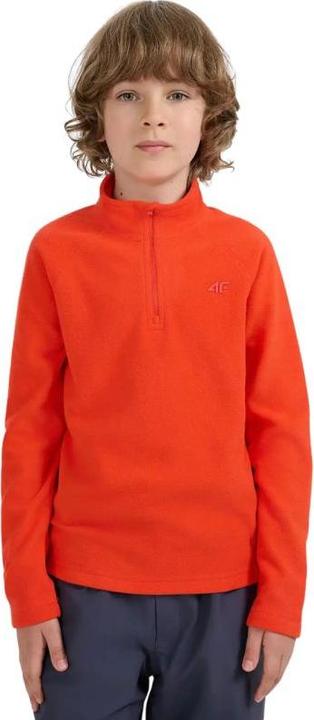 Produktbild 4F rotes Fleece-Sweatshirt für einen Jungen (146, 152)