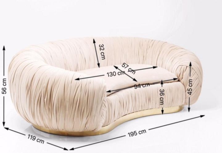 Produktbild Kare Design Sofa Perugia 2-Sitzer (2-Sitzer)