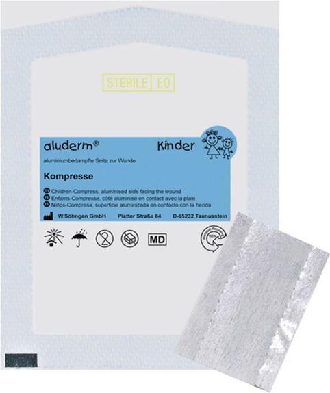 Immagine prodotto Söhngen compressa aluderm per bambini 4x6cm, singola, confezionata sterilmente