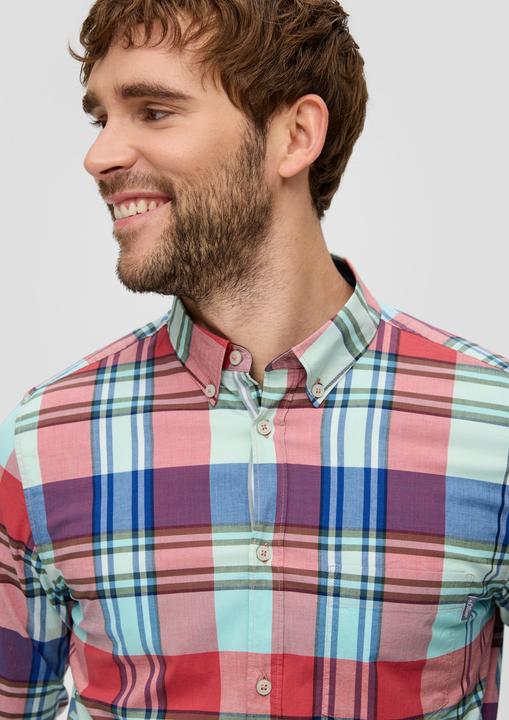 Immagine prodotto s.Oliver Hemd Kariertes Hemd im Slim Fit (L)