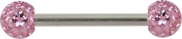 Produktbild Bijouteria Brustpiercing (Kristall, Epoxiharz, Chirurgenstahl 316L)