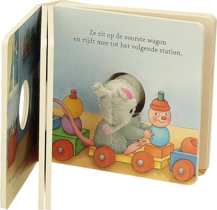 Actual product image Wins Holland Finger puppet book My mouse
