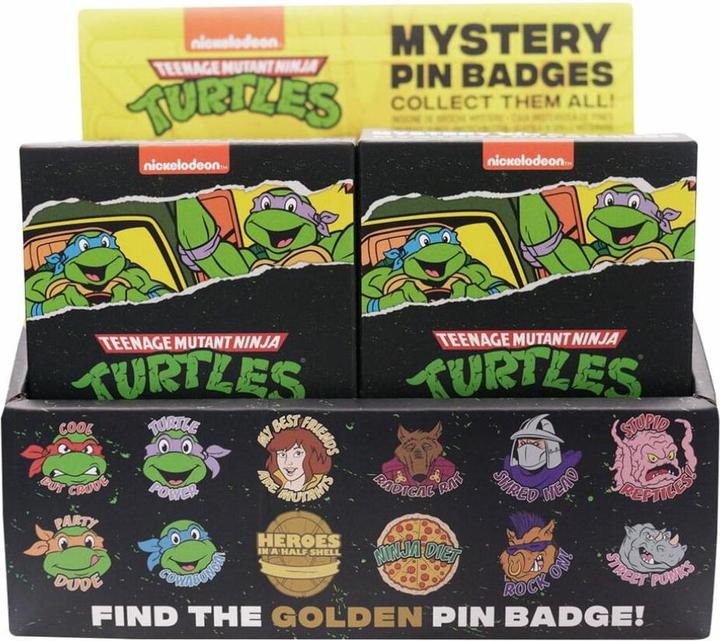 Immagine prodotto Fanattik Espositore di spille delle Teenage Mutant Ninja Turtles (12)