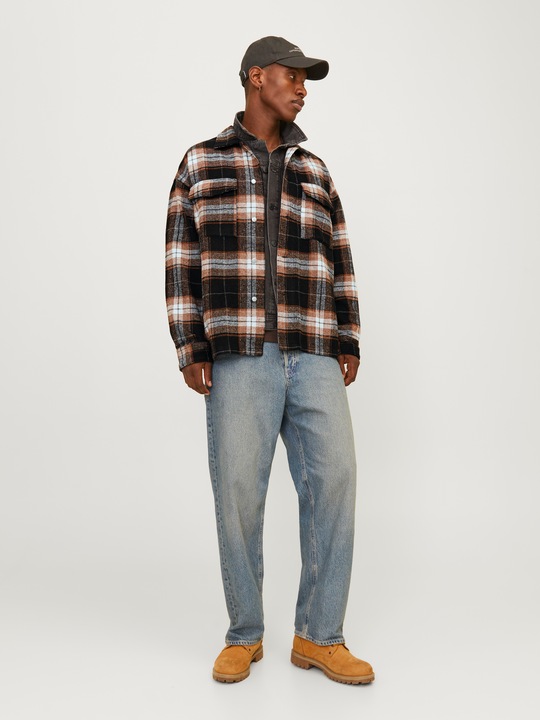 Produktbild Jack & Jones Weit geschnitten Overshirt Overshirt (S)