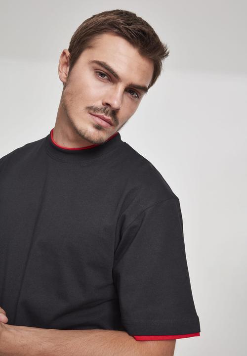 Produktbild Urban Classics Contrast Tall Tee (M)