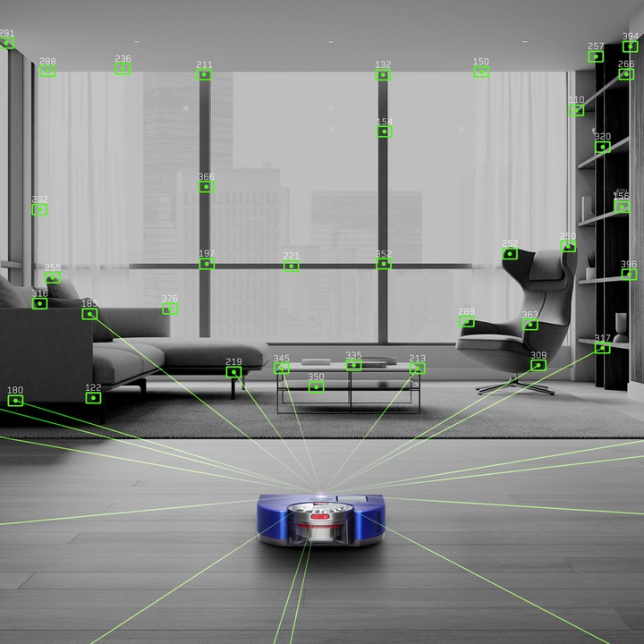 Productafbeelding Dyson 360 Vis Nav (Robotstofzuiger)