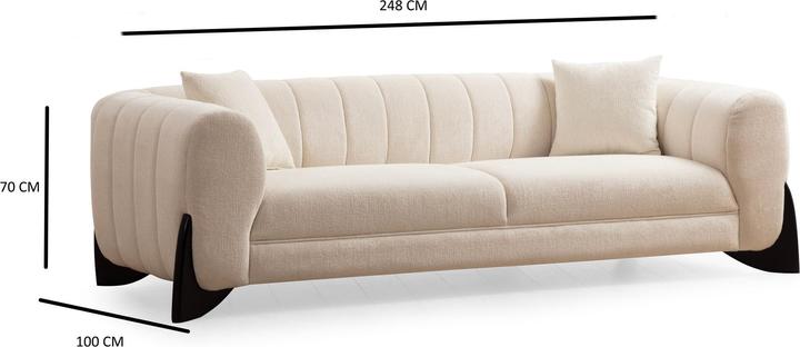 Produktbild Atelier del Sofa Leonidas (3-Sitzer)