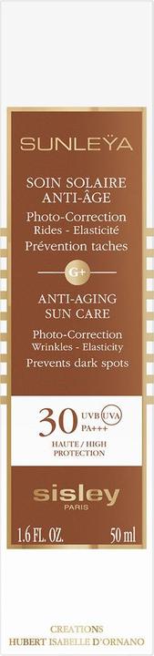 Image du produit Sisley Sunleÿa G.E. Soin Solaire Anti-Âge SPF 30 (Crème solaire visage, SPF 30, 50 ml)