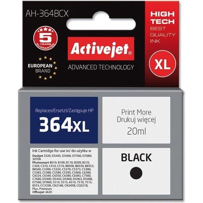 Activejet, Druckerpatrone, AH-C21 Premium version - 30 ml - mit hoher Kapazität (BK)