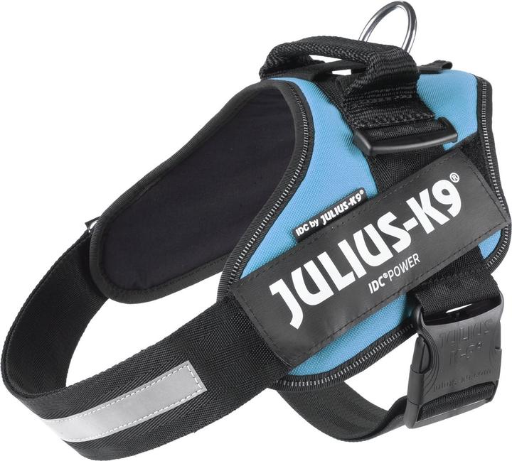 Image du produit Julius-K9 IDC®-Powergeschirr aquamarine Taille 1 : Tour de poitrine 63-85 cm (1, Chien, Sport canin)