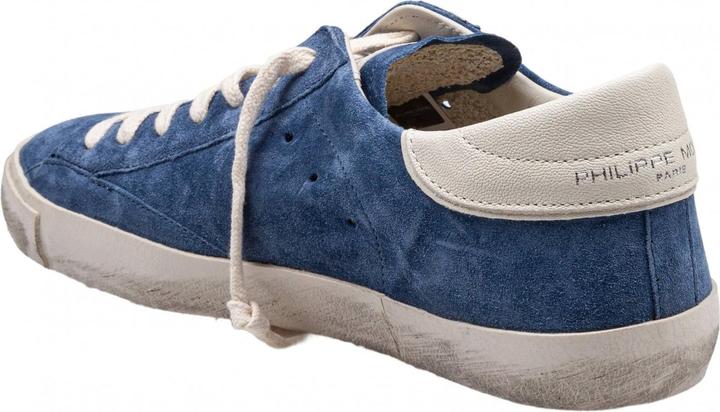 Image du produit Philippe Model prsx suede sneakers color jeans blue (43)