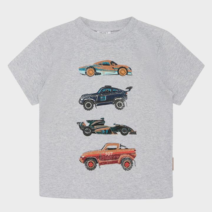 Actual product image Hust and Claire T-shirt with car print (128)