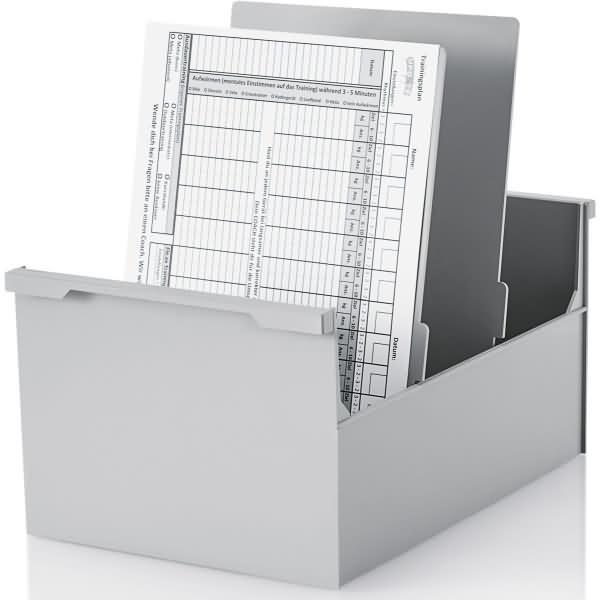 Actual product image Styro Oeko card index box without lid (A4)