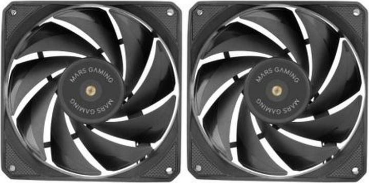 Actual product image Mars Gaming MF-NCLX2 (120 mm, 2x)