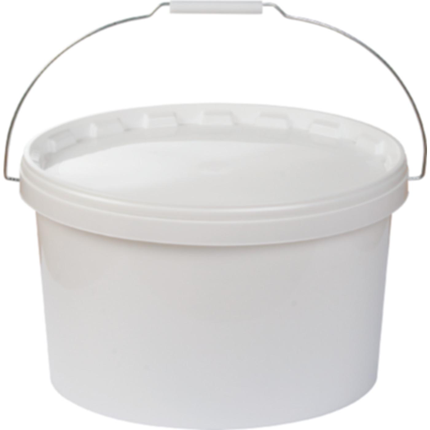 Brw Bianco Kunststoff-Eimer, Utensili Pulizia,