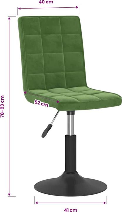 Produktbild vidaXL Esszimmerstuhl