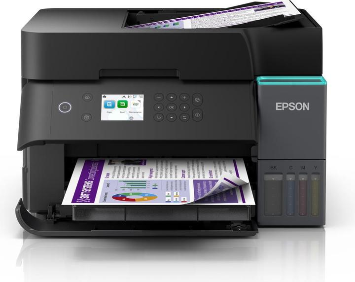 Produktbild Epson Printer Multifunctional printer | EcoTank L6370 | Inkjet | Colour | A4 | Wi-Fi | Black (Farbe)