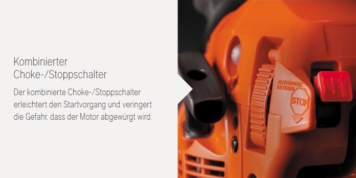 Actual product image Husqvarna 135 Mark II (Petrol chain saw)
