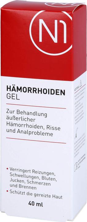 Produktbild Pharmedix N1 HÄMORRHOIDEN GEL, 40 ml GEL (Intimgel, 40 ml)