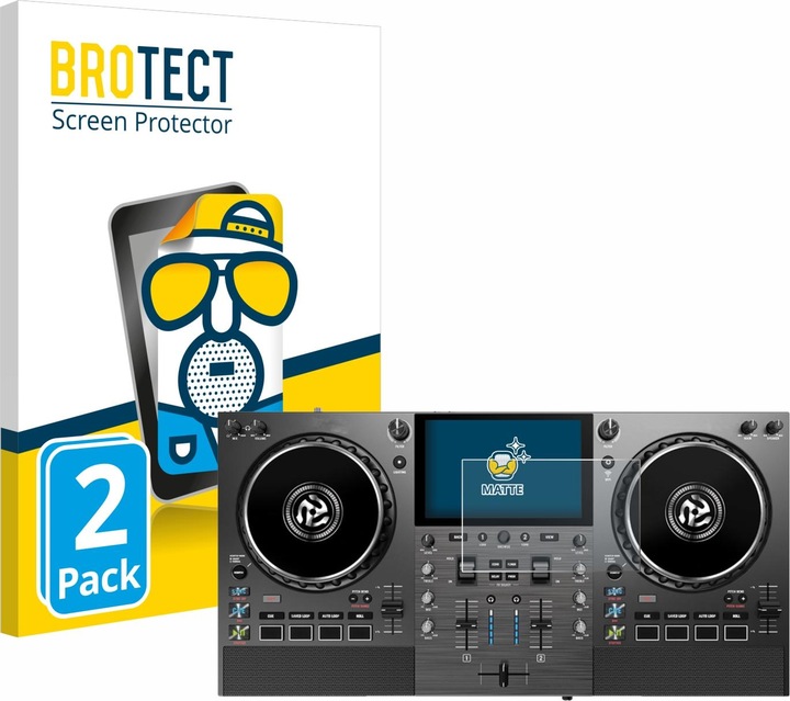 Produktbild BROTECT Entspiegelungs-Schutzfolie Displayschutz Matt (2 Stück, Mixstream Pro Go)