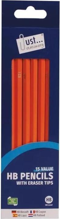 Actual product image Tallon Pencil With Eraser (Pack of 15) (HB, 15 x)