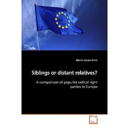 Siblings or distant relatives?, Fachbücher von Martin Larsen Hirth