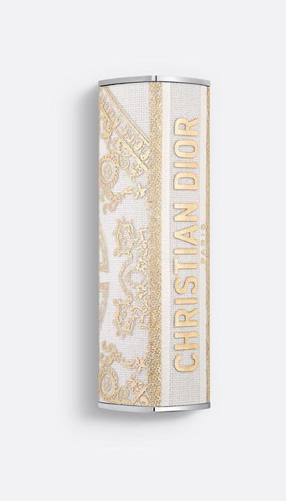 Produktbild Dior Christian Addict Lipstick Fashion Case Holiday Int23 (Weiss, Gold)