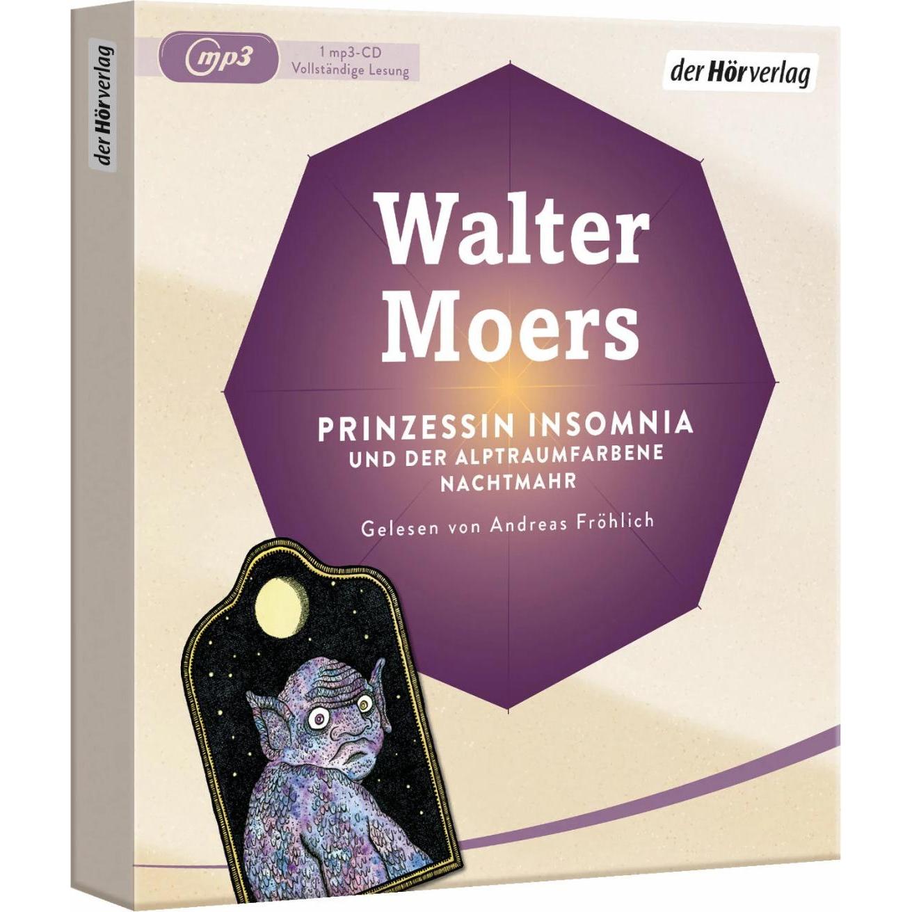 Thumbnail - Prinzessin Insomnia & der alptraumfarbene Nachtmahr, Hörbücher von Walter Moers, Andreas Fröhlich, Lydia Rode
