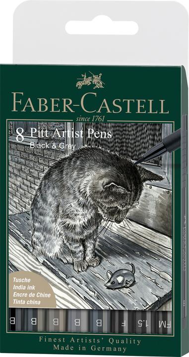 Produktbild Faber-Castell Pitt Artist Pen (8x)