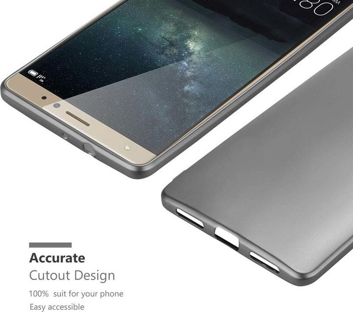 Produktbild Cadorabo TPU Matt Metallic Cover (Huawei Mate S)
