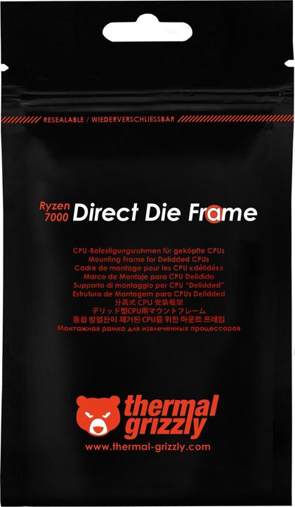 Productafbeelding Thermal Grizzly Ryzen 7000 Direct Die Frame