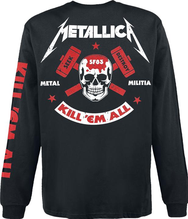 Produktbild Metallica Kill 'Em All - Skull (L)