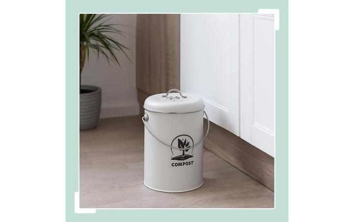 Immagine prodotto Relaxdays Komposteimer mit Geruchsfilter 5,5 Liter (5.50 l)