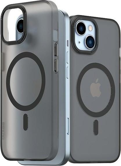 Actual product image Araree etui Aero Frame iPhone 15 / 14 / 13 6.1" przeźroczysty-czarny/clear black AR20-01828D (Apple iPhone 13, Apple iPhone 14, Apple iPhone 15)
